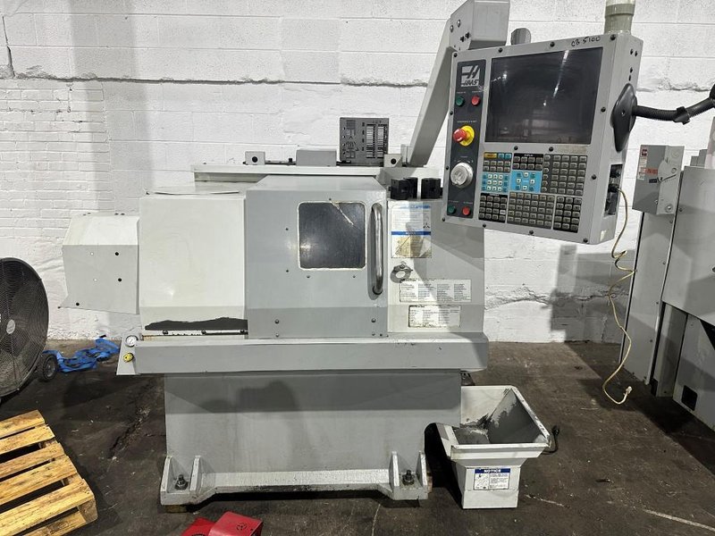 Haas GT-10 Turning Center with 8 Position Bolt-On Turret.