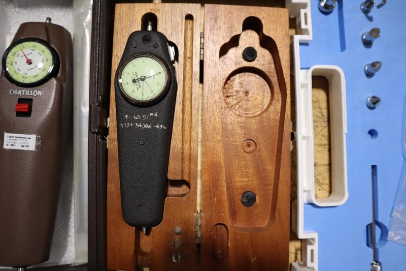 Force Gages: (3) Dial Type Push-Pull Gages and (1) Electronic- Auction Item