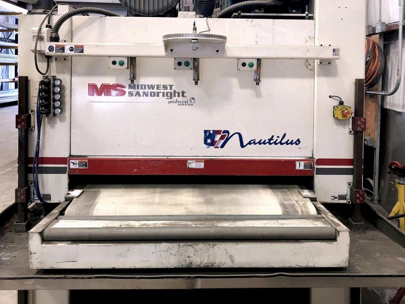 Midwest Sandright N25275MBB (2012) Wet Deburring Sander