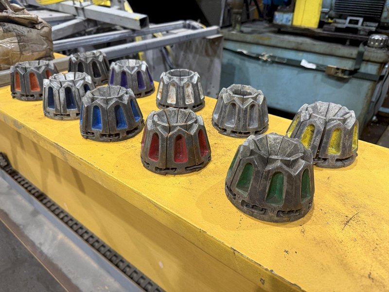 CAT CRIMPUTER HOSE CRIMPING &amp; COUPLING PRESS , WITH TOOLING DIES &amp; ENERPAC HYDRUALIC UNIT: YOBRO #24865