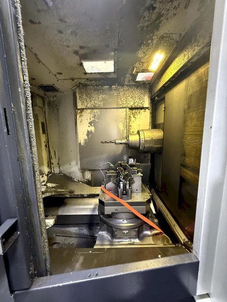 Mori Seiki NHX4000 400mm CNC HMC, 2012 – ChipBlaster Coolant Filtration System, Chip Conveyor, Tooling