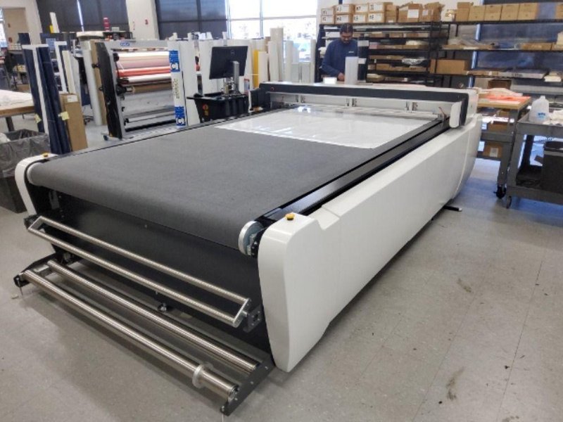 Apex 220 V 50/60Hz, 9.55KW Digital Flatbed Cutter  -  BK4-2516