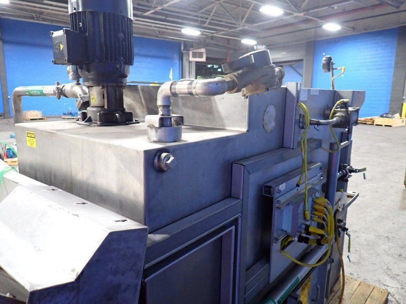 CRYSTAL FILTRATION CONTINUOUS FILTER COOLANT SYSTEM, WITH DRAG-OUT CONVEYOR : YOBRO #25069