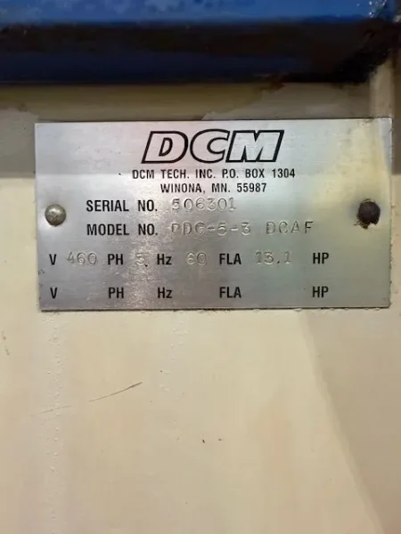 DCM WILSON TOOL PDG-5-3  AUTOMATIC Rotary Surface Grinder #7504