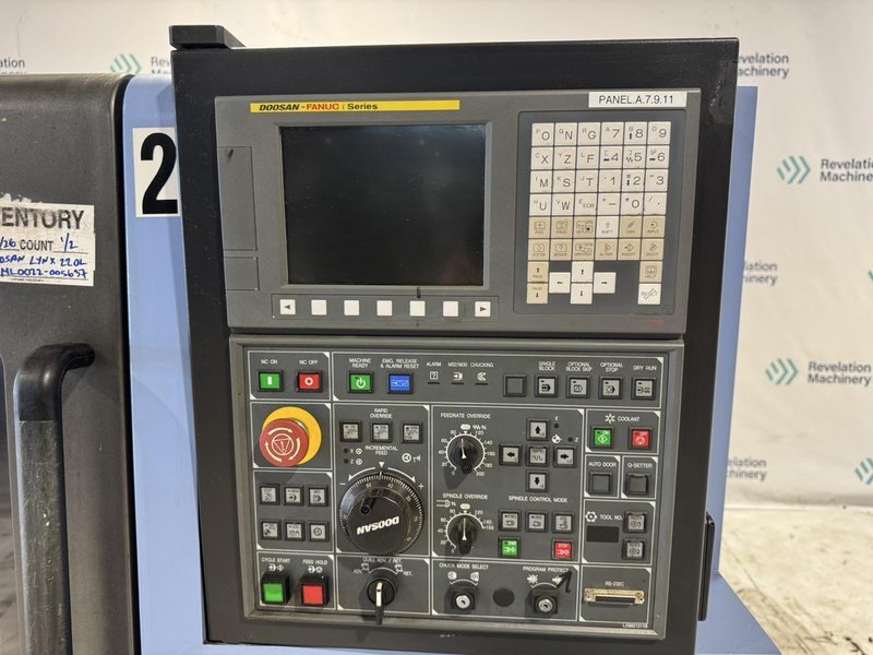 Doosan Lynx 220LC CNC Turning Center Lathe, 2013 – Chip Conveyor