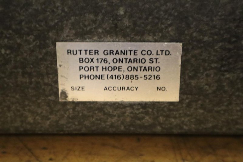 Granite Surface Plate / Granite Blocks- Auction Item