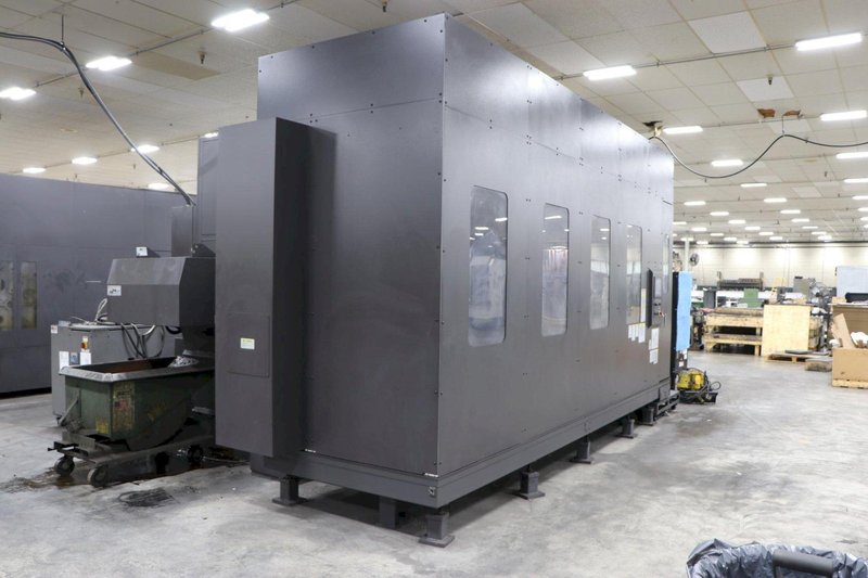 Okuma MB-8000H CNC Horizontal Machining Center, 2021 – Through Spindle Coolant; Chip Conveyor