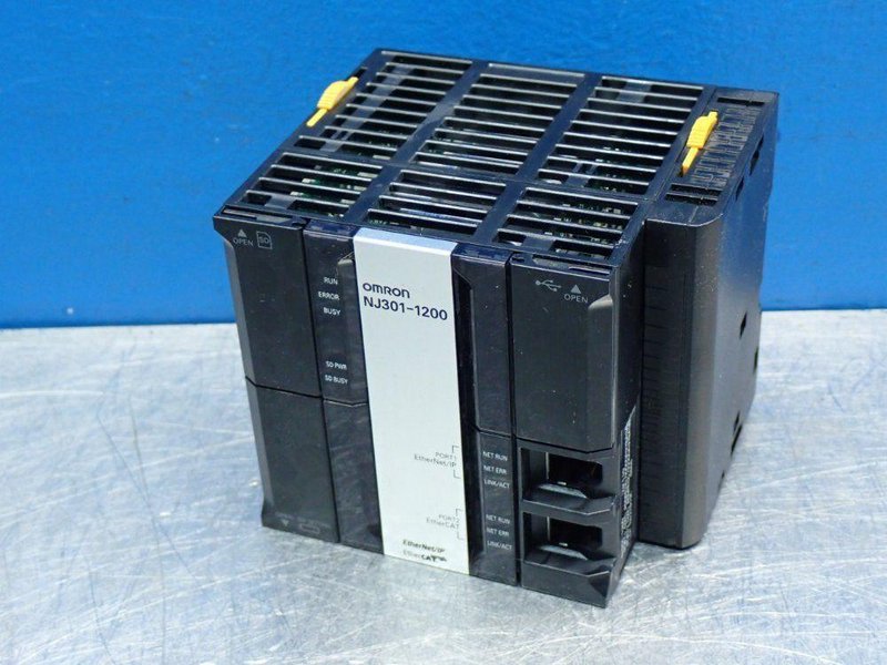 OMRON PROCESSOR CPU  UNIT  -  NJ301-1200