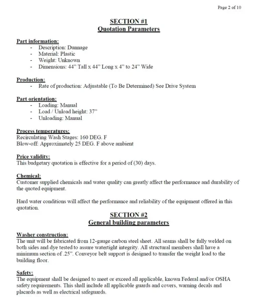 2011 JRI MCCS-4000-E | Washers