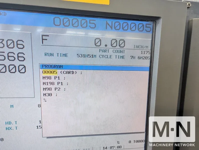 Litz Hi-Tech CV-1000 CNC Vertical Machining Center, 2007