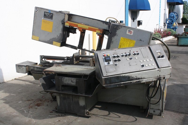 16" X 16" HEM MODEL H130HA AUTOMATIC HORIZONTAL BANDSAW: STOCK# 66196