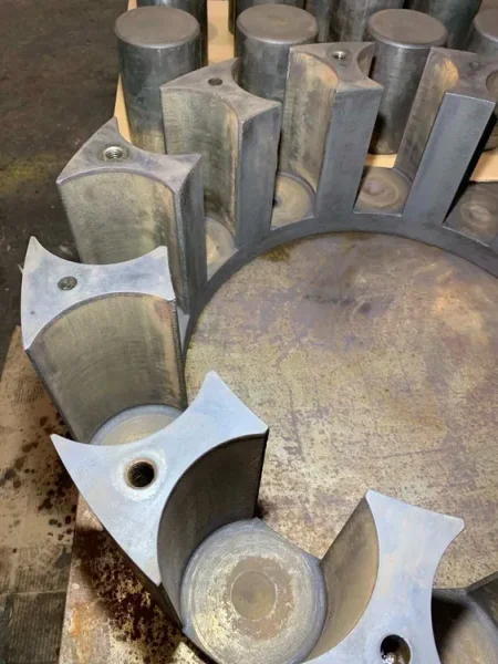 4.5&quot; Fenn model 6F 4 Die Rotary Swaging Machine