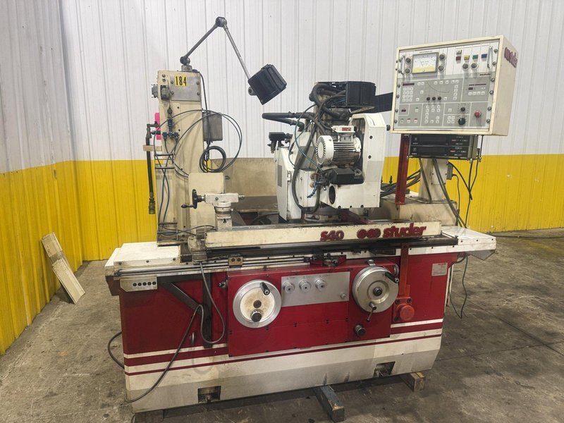 8.9" SWING x 25" CENTERS STUDER MODEL #S40-2 CYLINDRICAL GRINDER: YOBRO #25369