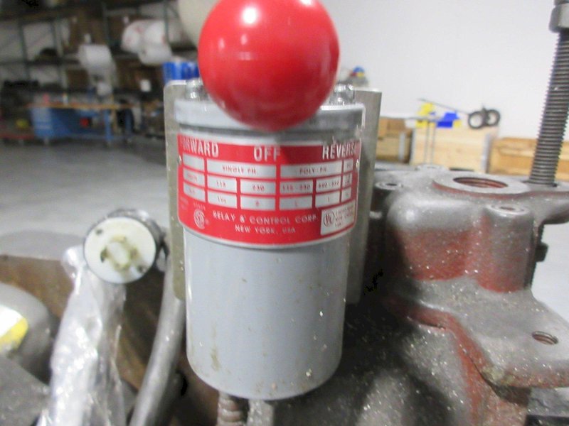 Barker Model AM,  3 Axis Milling Machine, with Pneumatic Clamping System and Pedestal Stand.- Auction Item