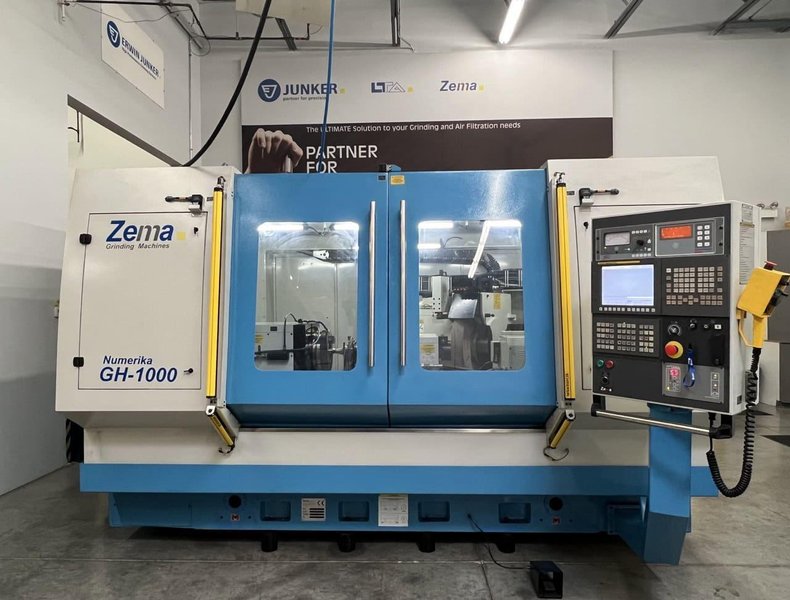 Zema Numerika GH-1000 CNC Cylindrical Grinding Machine, 2018 – Tailstock, Fanuc 0i TD, Dressing Spindle