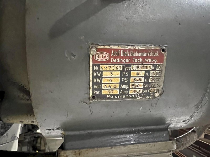 6&#039; X 15&quot; HELLER MODEL #RB50/1600 RADIAL DRILL: STOCK #20180