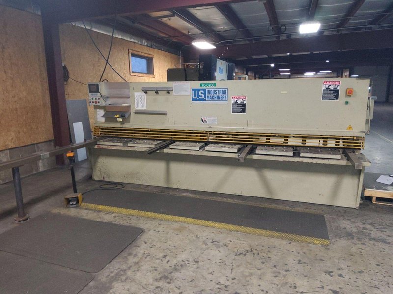 2005 U.S. INDUSTRIAL MACHINERY 12′ X 1/4″ CNC SHEAR
