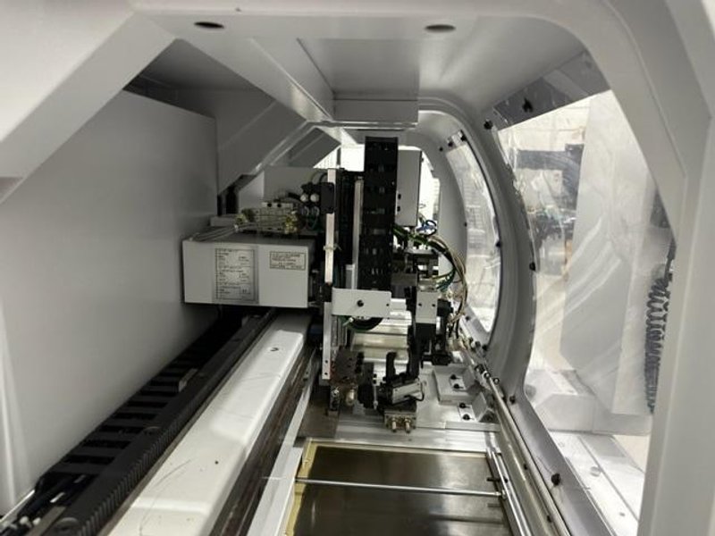 Miyano GN3200W 2F3 CNC Lathe, 2020-Mandrel Chucks,Chip Conveyor,Fanuc Controller, Twin Gantry,C- Axis