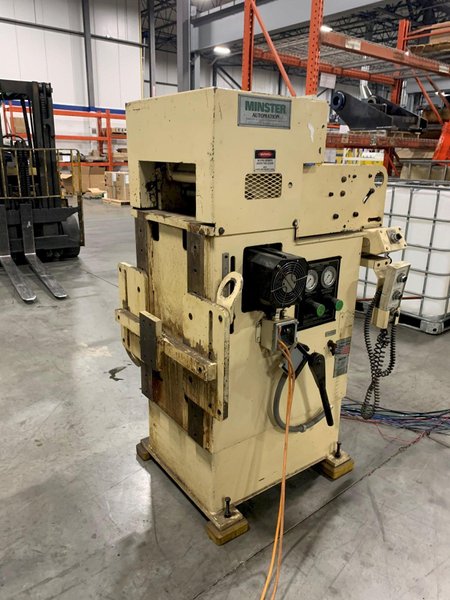 Minster Servo Roll Feed Press Feed 10" Wide