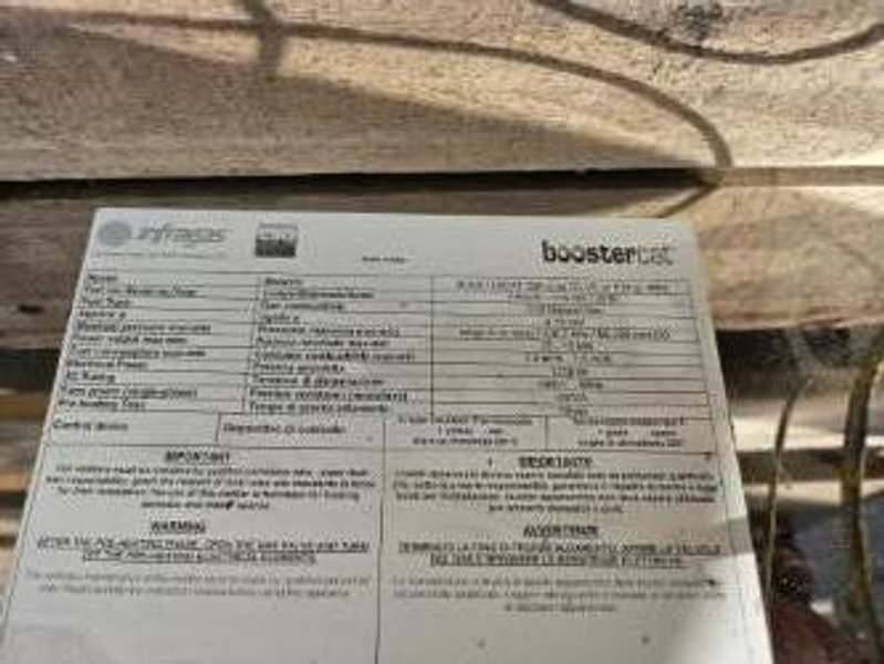 1- PRE-OWNED INFRAGAS BOOSTERPAC 25K IX VN TC 1R NC P28 GR 480V