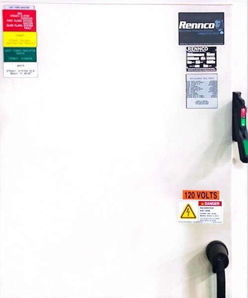 Rennco Semi-Automatic Vertical L-Bar Sealer Model 301, 2010