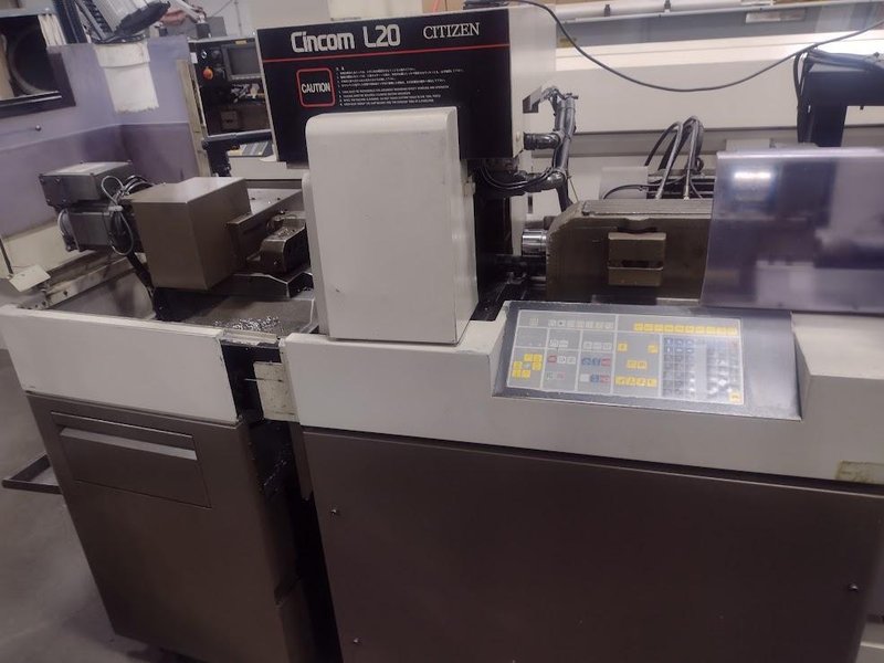 CITIZEN CINCOM L20 SWISS LATHE: YOBRO #25365