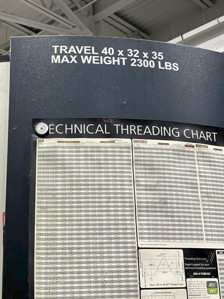 JOHNFORD HMC 630H HORIZONTAL MACHINING CENTER