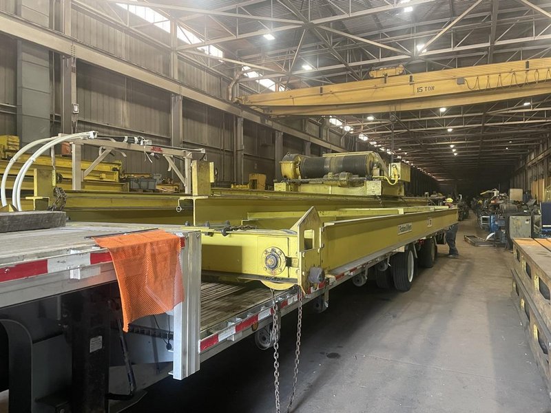 20 TON X 40' ROBBINS &amp; MEYERS OVER HEAD BRIDGE CRANE: STOCK #76089