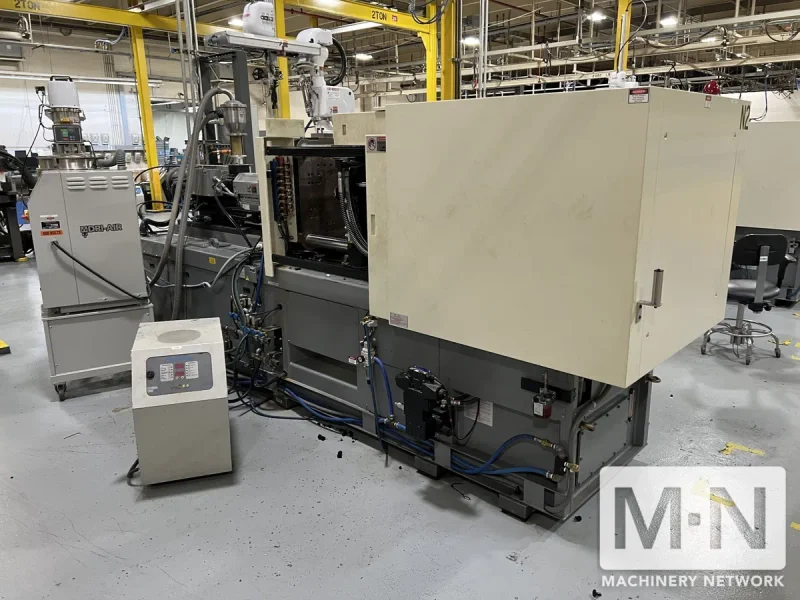 121 TON 4.3 OZ NISSEI MODEL FNX110III-12A INJECTION MOLDING MACHINE MFG 2018