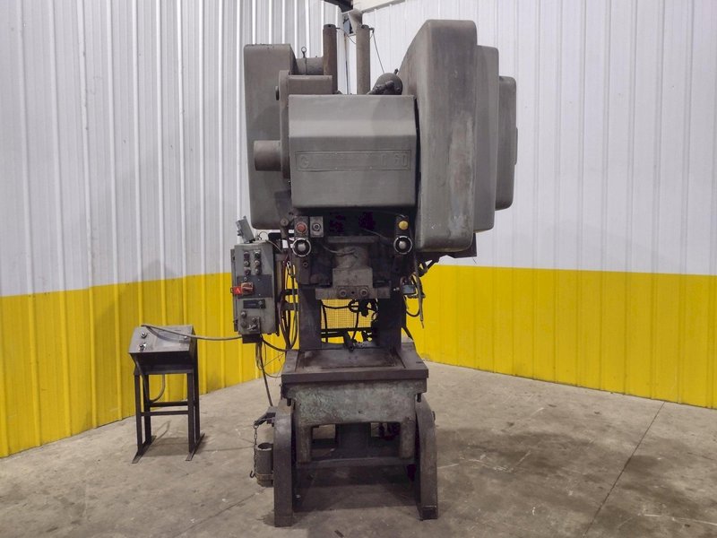 60 TON BLISS MODEL #C60 OBI STAMPING PRESS 4" STROKE: YOBRO #24295