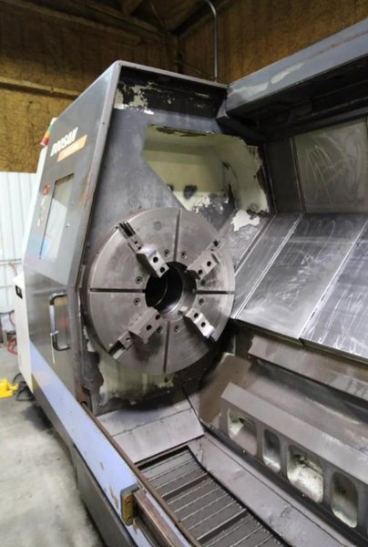 Used 2008 Doosan Puma 800L CNC Lathe For Sale - 11.5" Hole Thru