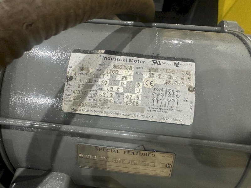 120,000 LB / 60 TON RANSOME PANDJIRIS TANK TURNING ROLLS - POWER &amp; IDLER SET: STOCK 13386