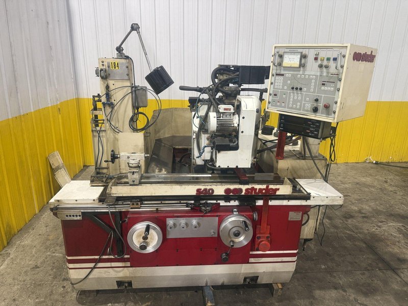 8.9" SWING x 25" CENTERS STUDER MODEL #S40-2 CYLINDRICAL GRINDER: YOBRO #25369