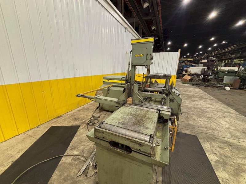 18" X 20" HYD-MECH MODEL #V-18A AUTOMATIC VERTICAL TILT BANDSAW: YOBRO #24001