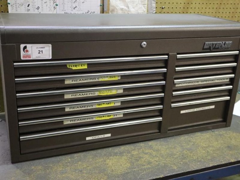 Waterloo Tool Cabinet with Contents, 11 Drawer- Auction Item