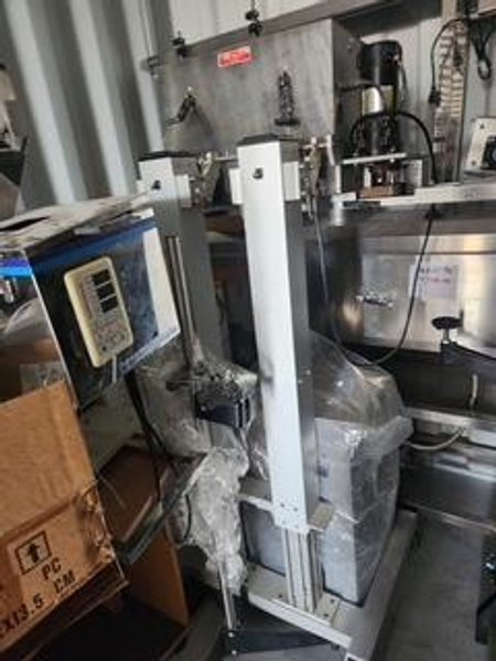 APM-USA Encapsulation Line, 2020 – Filler, Counter, Capper, Labeler, Sleeve Shrink, Sealer, Conveyors