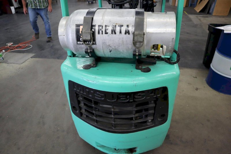 Mistubishi FGC15 Sit Down Propane Forklift Truck- Auction Item