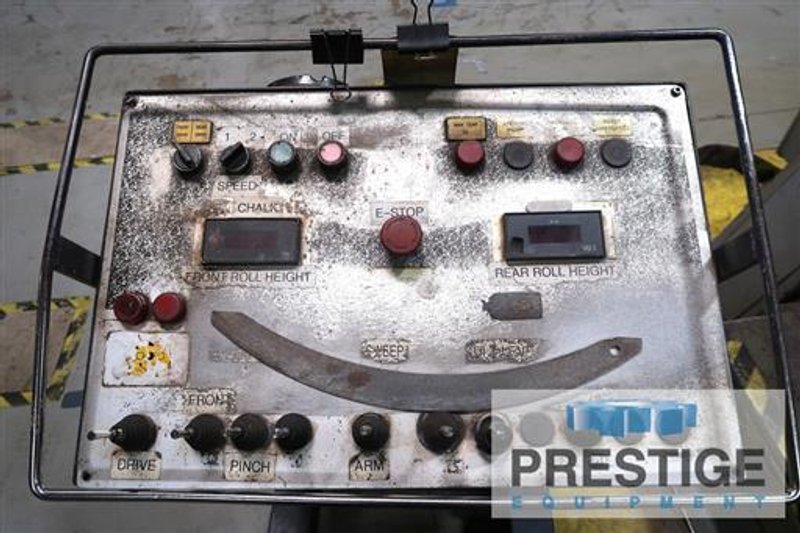 M G Industries EH 430/40 4-Roll 1.56" x 122" Hydraulic Plate Bending Roll