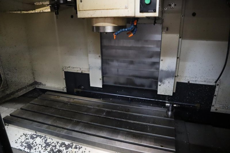 Hyundai Wia F500 Plus CNC Vertical Machining Center, 10K Spindle, 30 Station SMTC, Chip Conveyor, High Pressure Coolant System- Auction Item