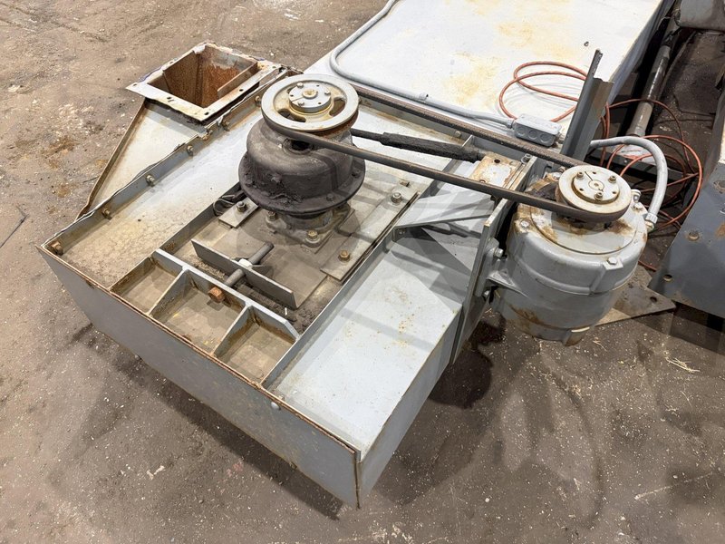 72" PANGBORN MODEL #6LK ROTOBLAST SWING OUT TABLE (2 TABLES)  SHOT BLAST MACHINE: STOCK #22783