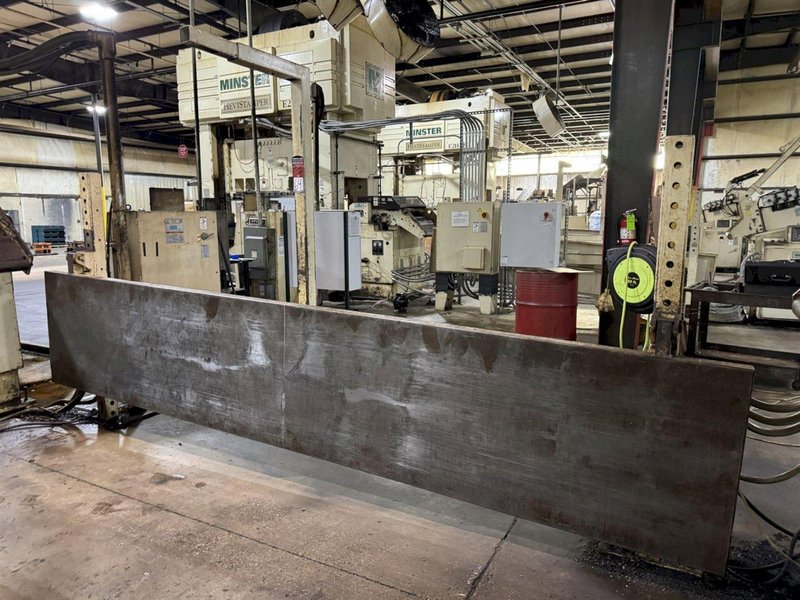 24,000 lbs. x 32&quot; Width Minster Conventional Heavy Duty Servo Coil Feed Line, Model MRH20-38S / MSH30-32-7 / MEF6-32S, Year 2007