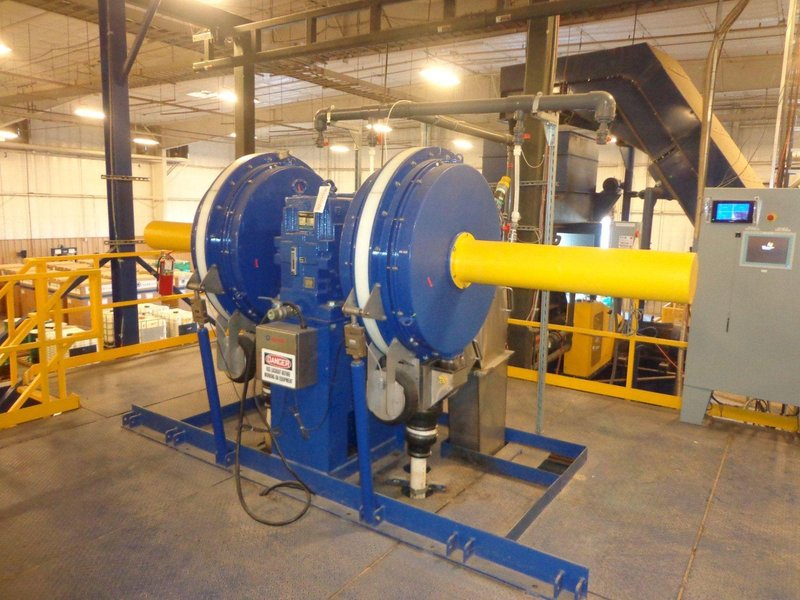 Fournier 46-900-6000CV Rotary Sludge Press – 2011 – Dewatering for Municipal or Industrial Use