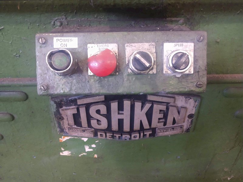 10 STAND X 2&quot; ARBOR X 8&quot; ROLL SPACE TISHKEN MODEL #10-MW-2 ROLLFORMER: STOCK #14586