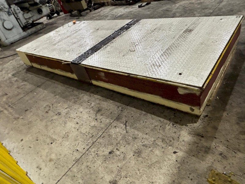 20 TON (40k LBS) DENSON MODEL #ST-1620 DIE LIFTING TABLE &amp; FLIPPER PLATFORM: YOBRO #24187