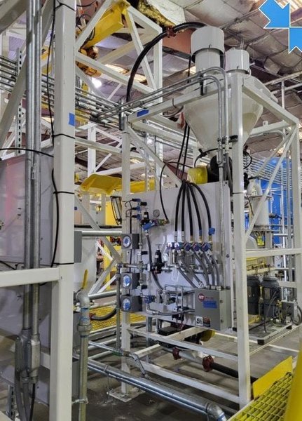 Nol-Tec BBU &amp; LIW Powder Handling System – Twin Tower, Dual Feeder, Dilute Phase Pneumatic Transfer