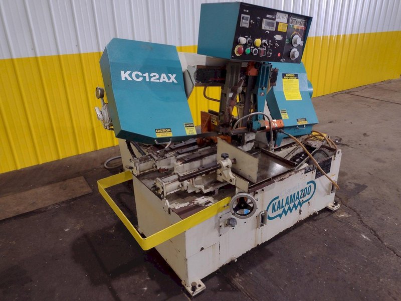 12" x 12" KALAMAZOO MODEL #KC12AX AUTOMATIC HORIZONTAL BANDSAW: STOCK #18790