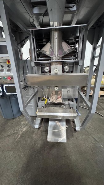 Automatic 10-Head Packing Machine with Integrated Scale System, Domino V320i TTO Printers, Conveyor &amp; Mezzanine, 2020