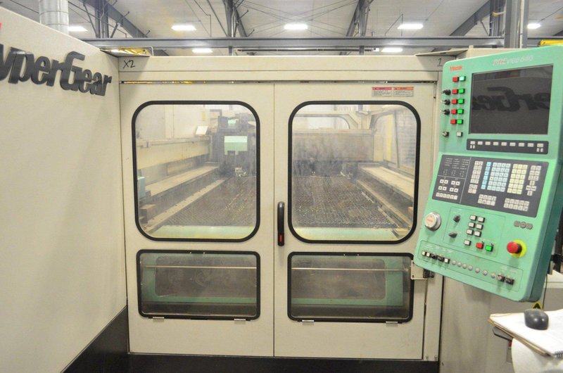 4000 Watt Mazak Hypergear 510 CO2 Laser, 2006 – 5’x10′ Table