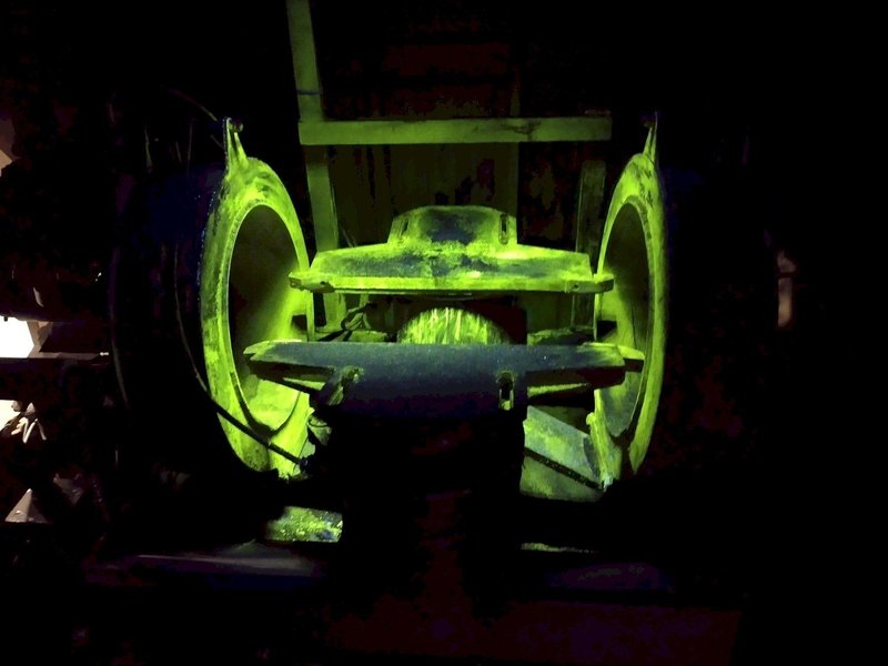 16&quot; OIL-PATCH-TECHNOLOGIES (OPT)  (NEW 2015) MODEL #TDS-150 MAGNETIC PARTICLE PIPE &amp; TUBE INSPECTION MACHINE SYSTEM: STOCK #19388