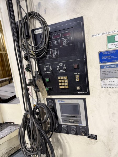 60" X 50" NIIGATA HN-80C TWIN PALLET HORIZONTAL MACHINING CENTER. STOCK # 0220626